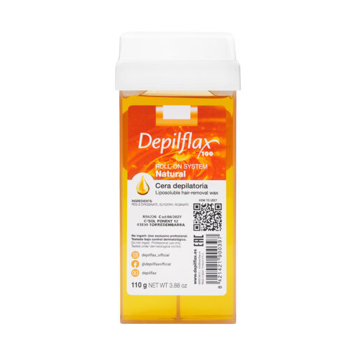 DEPILFLAX NATURAL ihokarvanpoistovaha Roll-On, 110 g
