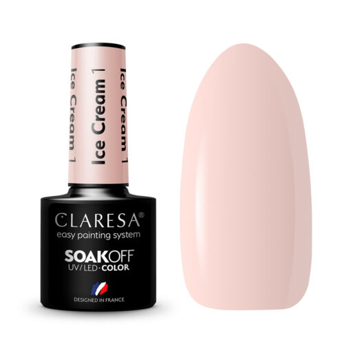 CLARESA Ice Cream 1 hybridilakka, 5 ml