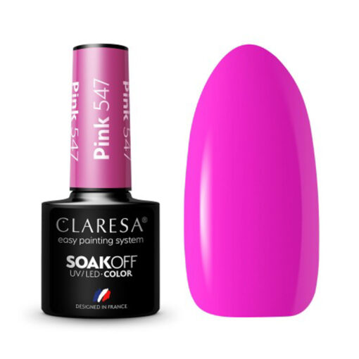 CLARESA PINK 547 hybridilakka, 5 ml