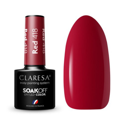 CLARESA RED 418 hybridilakka, 5 ml