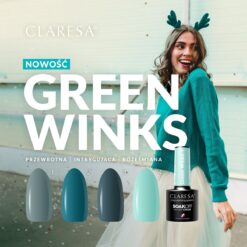 CLARESA GREEN WINKS 2 hybridilakka, 5 ml