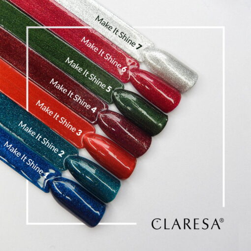 CLARESA Make It Shine! 4 hybridilakka, 5 ml