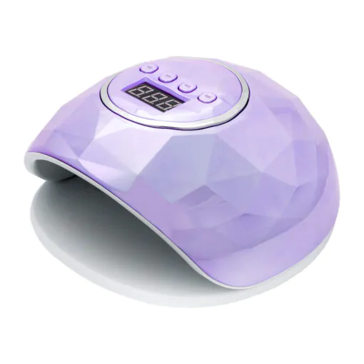 UV-LED kynsiuuni SHINY 86W helmiäisväri violetti