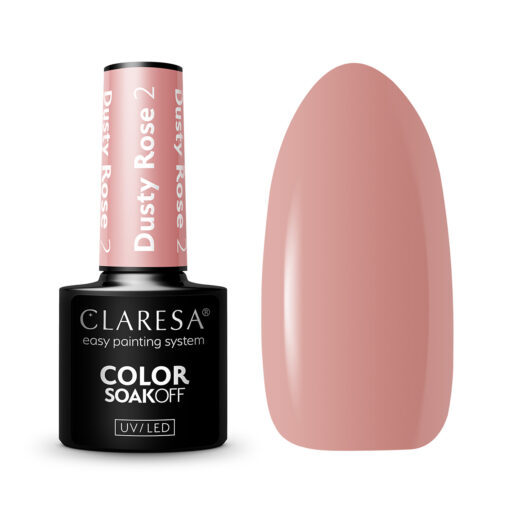 CLARESA DUSTY ROSE 2 hybridilakka, 5 ml