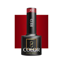 OCHO NAILS hybridilakka 207 punainen 5 ml