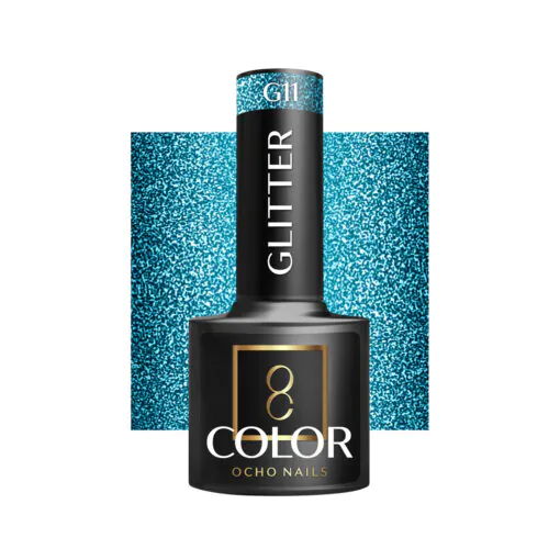 OCHO NAILS hybridilakka G11 GLITTER 5 ml