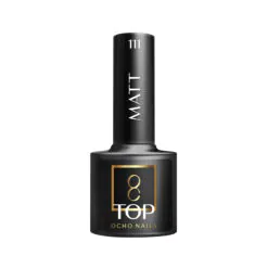 OCHO NAILS Matt No Wipe 111 hybridi geelipäällyslakka 5 ml