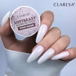 Claresa SOFT&EASY Builder Gel Sweet Sugar, rakennusgeeli, 90 g