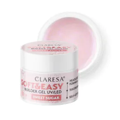 Claresa SOFT&EASY Builder Gel Sweet Sugar, rakennusgeeli, 12 g