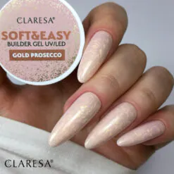 Claresa SOFT&EASY Builder Gel, Light Beige, rakennusgeeli, 90 g