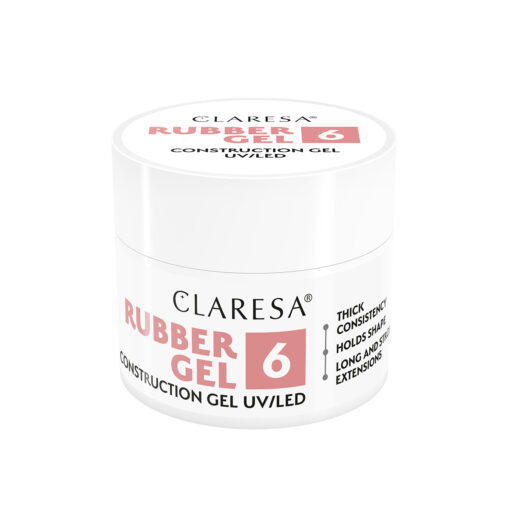 CLARESA RUBBER GEL 6, 12g rakennusgeeli