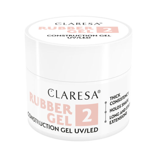 CLARESA RUBBER GEL 2, 45g rakennusgeeli