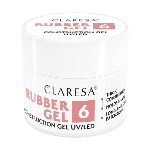 CLARESA RUBBER GEL 6, 45g rakennusgeeli