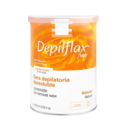 DEPILFLAX NATURAL ihokarvanpoistovaha purkki, 800 ml